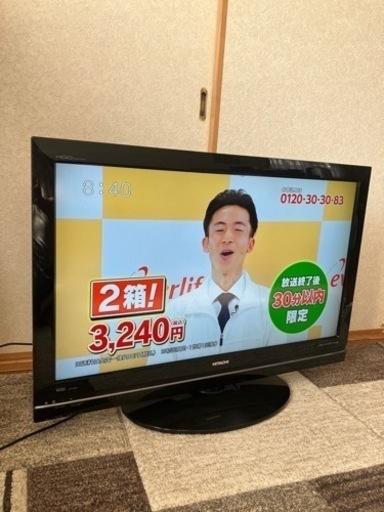 【値下】日立　Wooo 37型液晶テレビ