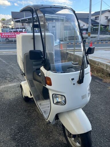 実働　乗って帰れます「代車で使っていた４STキャノピー（TA03-11)　ミニカー登録 自賠責付き　エナメルシート
