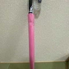 【新品未使用】桜柄が浮き出る傘　骨24本