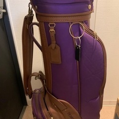 レディースゴルフクラブ&バッグ（クラブカバーつき）の画像