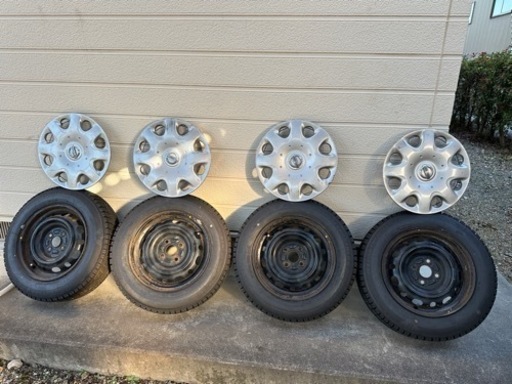 値下げしました。BSスタッドレス　165/70 R14 K12マーチに付けてました。