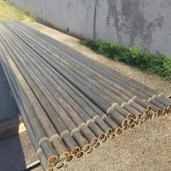 ４０本!! はざかけ棒(はぜかけ 稲架器)鉄管 鉄パイプ  