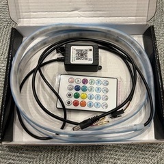 LEDテープライト シーケンシャルリモコン付き 極薄型 防水 シリコンの画像