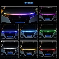 LEDテープライト シーケンシャルリモコン付き 極薄型 防水 シリコンの画像