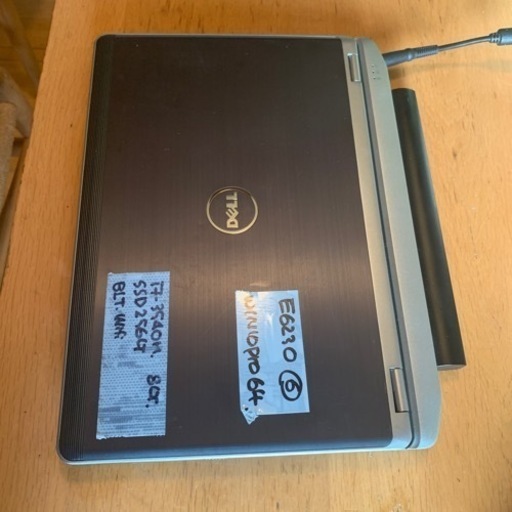 小型12.5inch液晶/軽量人気機種　Dell latitude改その⑥　 e6230 超レア爆速Core i7-3540m搭載機　メモリー８G　Windows10pro 64bit