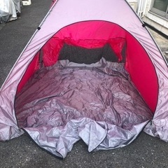 キャンプ　アウトドア簡易テントの画像