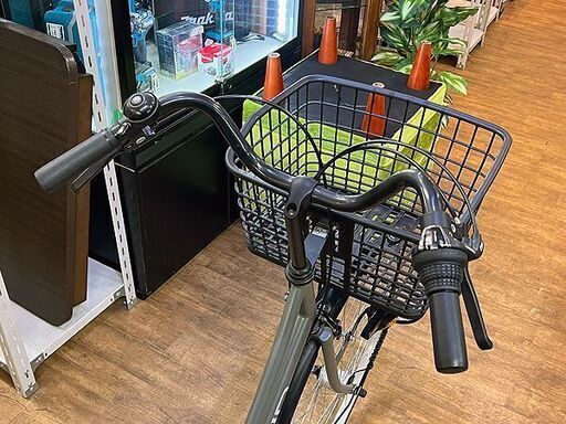 新品 自転車 引き取り27インチ 6段ギヤ付き ブラウン 手渡し可能