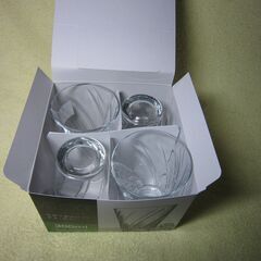 アデリア　ガラスコップ(４客)②の画像