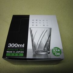 アデリア　ガラスコップ(４客)②の画像