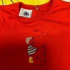 3☆プチバトーTシャツ70の画像