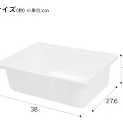 ニトリ カラーボックス セットの画像