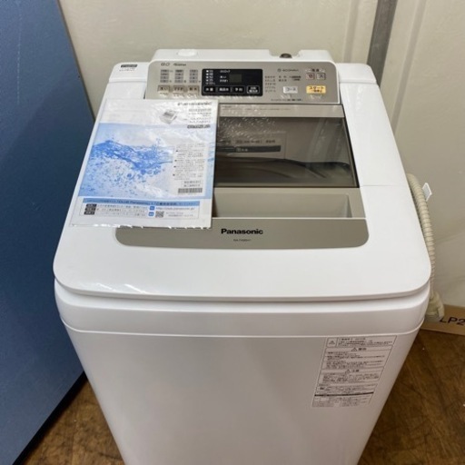 I760 ? ジモティー限定価格！ エコナビ搭載♪ Panasonic 洗濯機 （8.0㎏） ⭐ 動作確認済 ⭐ クリーニング済