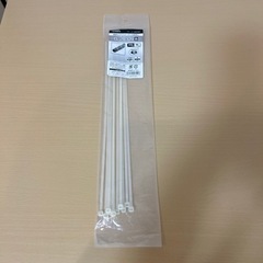 【お譲り先決まりました】未使用 ロックタイ白 300mm 10本入り