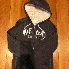 【ありがとうございました】アバクロパーカー内ボア　XSサイズ