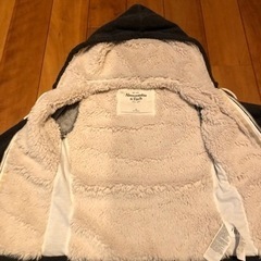【ありがとうございました】アバクロパーカー内ボア　XSサイズの画像