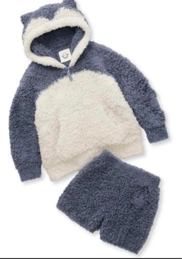 新品未使用 [ジェラート ピケ] KIDSカビゴンパーカー&ショートパンツ