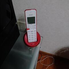 シャープ　コードレス電話機（JD－S08CL-R）