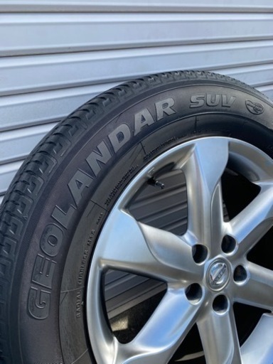 ムラーノ Z51 純正ホイール 18インチ 4本セット