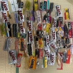 大量バス釣具セット　ベイトリール２個付き　