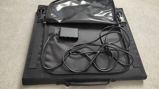 cheero Solar Charger 100W CHE-333 折りたたみ ソーラーパネル 充電器 太陽光発電 災害 停電 防災 アウトドア キャンプ