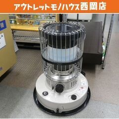 トヨトミ 自然通気型開放式石油ストーブ KR-47A 2018年製 タンク7L 電池式 中央設置型 TOYOTOMI 札幌市 西岡店   