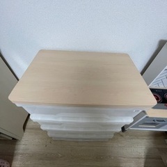 天板木　衣装ケース　2セットの画像