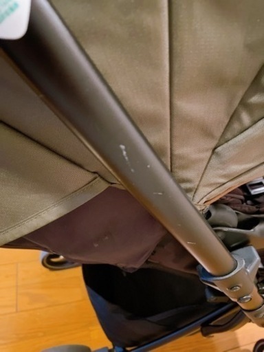 Aprica アップリカ ラクーナビッテクッション ベビーカー カーキ　コンビ