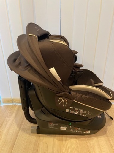 エールべべ チャイルドシート クルット6iグランス グランブラウン ISOFIX
