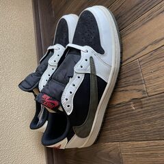 25cm Travis Scott Olive, air Jordan