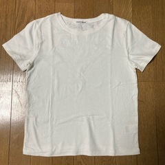 Ꭲシャツ オフホワイト150サイズ男女共用