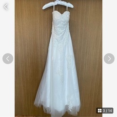 ウエディングドレス　スレンダーの画像