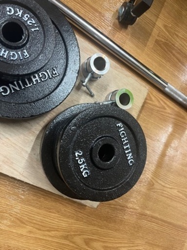 ファイティングロード　バーベルセット【店頭取引限定】【中古品】早い者勝ち！?足立区近郊配送可能！