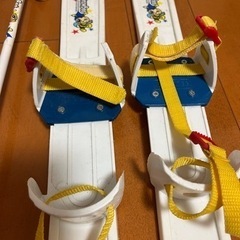 【差し上げます】子供用　スキーの画像