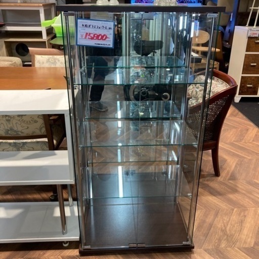 【BY REUSE 霧島国分新町店 出張買取•見積完全無料¥0】４段ガラスショーケース　BR