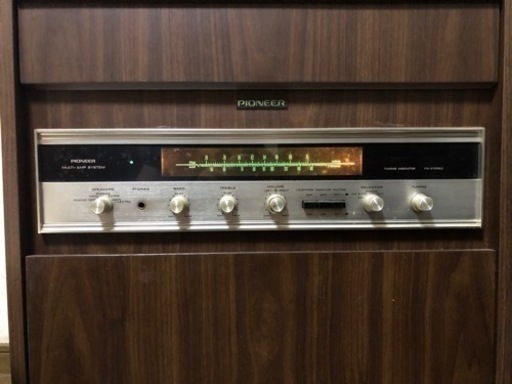 パイオニア PIONEER S-55 レコード プレーヤー オーディオ セパレート ステレオ 昭和レトロ