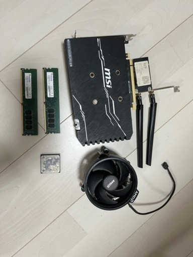 引越しのため、パソコン部品　安く出します