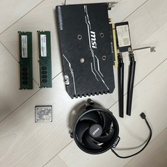 引越しのため、パソコン部品　安く出します
