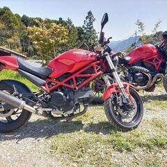 取り置き中、すみません。ドゥカティ-モンスター400、、値下げしました。整備済み、すぐ乗れます、車検とったばかり。。の画像