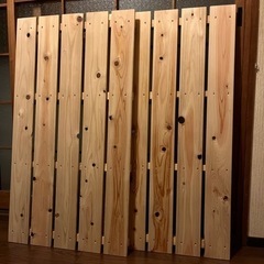 押入れ用スノコ2枚セット①