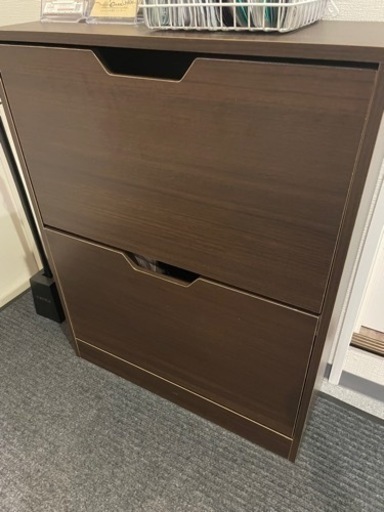 シューズ棚　２段