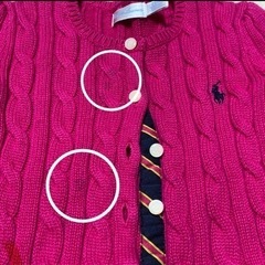 ラルフローレン　24M フリル付きカーディガンの画像