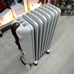DeLonghi オイルヒーター 8枚フィン JR0812-BR 8～10畳 ブラウン ストーブ 暖房機器 1200Ｗ デロンギ 札幌市 中央区 南12条の画像