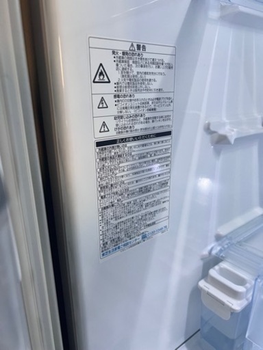値下げしました　2012年製大容量冷蔵庫471リットル　ガス充電直し済み