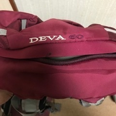 リュックサック Gregory Deva 60リットル　登山の画像