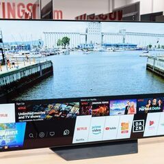 値引きしました！！！【訳あり】引取限定　美品 ★ LG・OLED TV・4K ★ 55 inch OLED55C9Pの画像