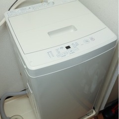 □使用僅少　無印良品　洗濯機　5kg