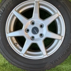 【格安】ゴルフ15㌅タイヤ、ホイール　4個セットの画像