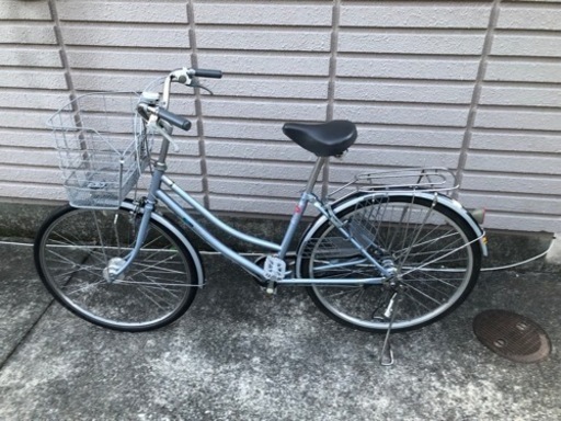 【受渡者決定】26インチ　3段変速　荷台付き