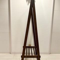 ハンガーラック 木製の画像