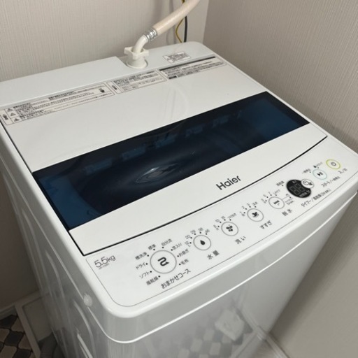 洗濯機　Haier 5.5kg JW-C55D